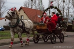 Umzug der Weihnachtsmänner am 24. Dezember 2013